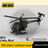 Платиновий цеглинка BOBlocks Маленький птах Гелікоптер MOC-124161-1MH-6 - 1:Модель у масштабі 35