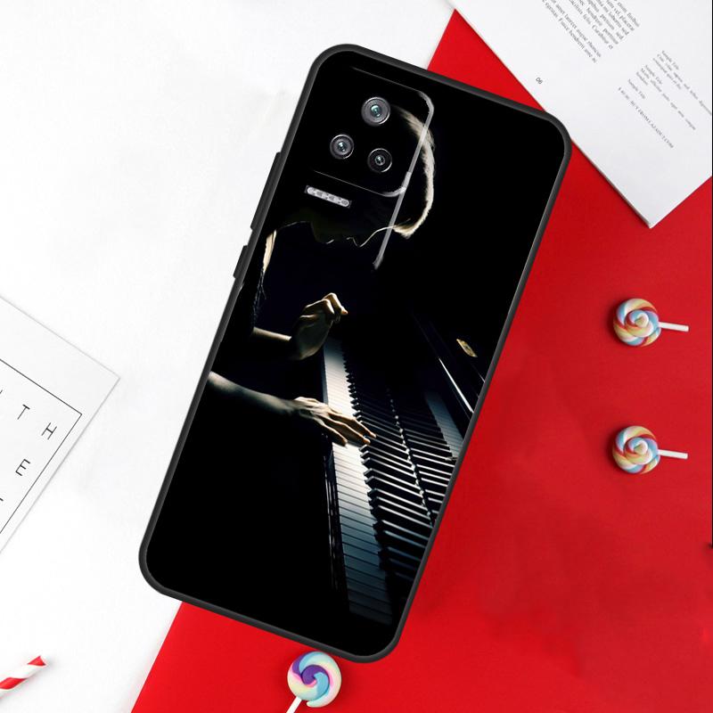 Piano Keys Keyboard design Cover For Xiaomi 13T 11T 12T 14T Pro 13 14 15 Ultra POCO X7 Pro X3 X5 X6 F5 F6 M6 Pro Case