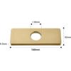 Kitchen Faucet Accessories Hole Cover Deck Plate Bathroom Sink Unused Mounting Escutcheon Basin Faucet Base Cover