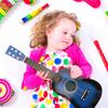 Chitarra per Principianti 23 Pollici Piccola Chitarra Legno Classico Strumento Musicale Giocattolo Per Bambini/Ragazze/Ragazzi/Principianti Chitarra a 6 Corde