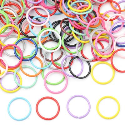 Runde Biegeringe Bunte Gedrehte Offene Sprengringe für DIY Schmuck 4500 Stück
