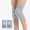 1 Pair Knee Protector Elastic Fabric Compression Thickened Knee Sports Gear Pad