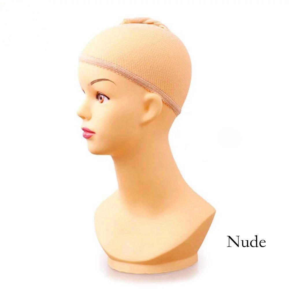 Unisex Nylon Black/Nude Wig Stocking Bald Cap Hair Mesh Snood
