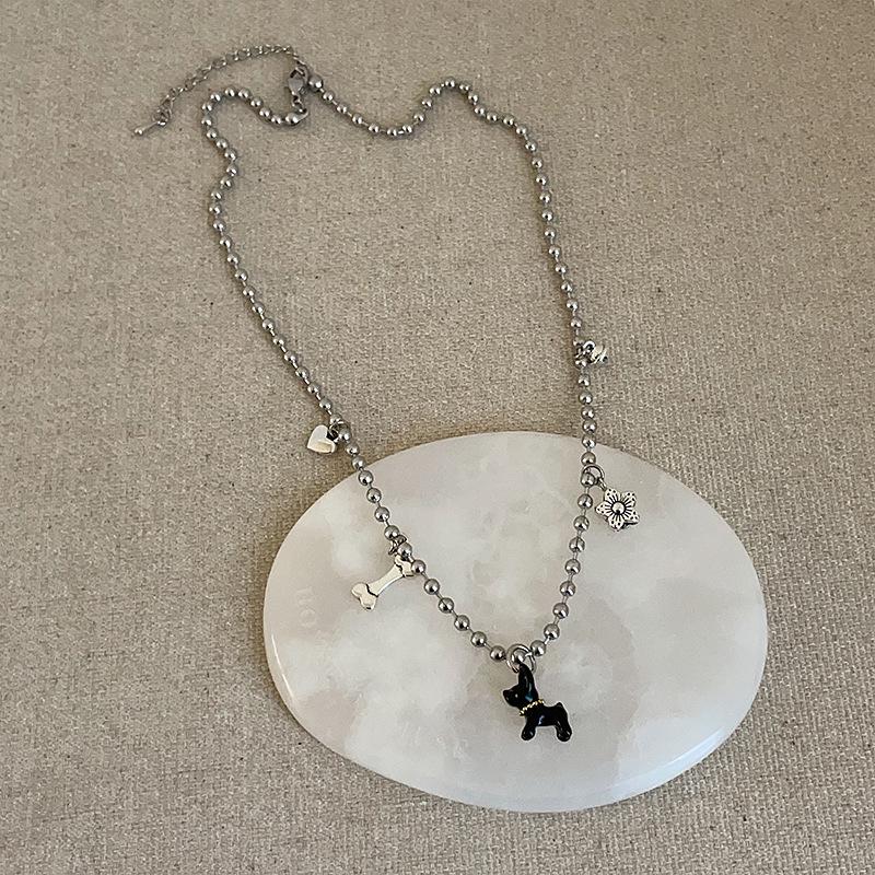 

Очаровательное ожерелье с подвеской в виде щенка: Трендовый, Универсальный Чокер для Женского Милого и Крутого Стиля