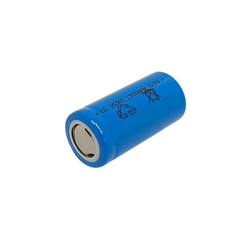 16340 Rechargeable Lithium Battery 3.6V/3.7V for Flashlights and Lasers (Green/Infrared)