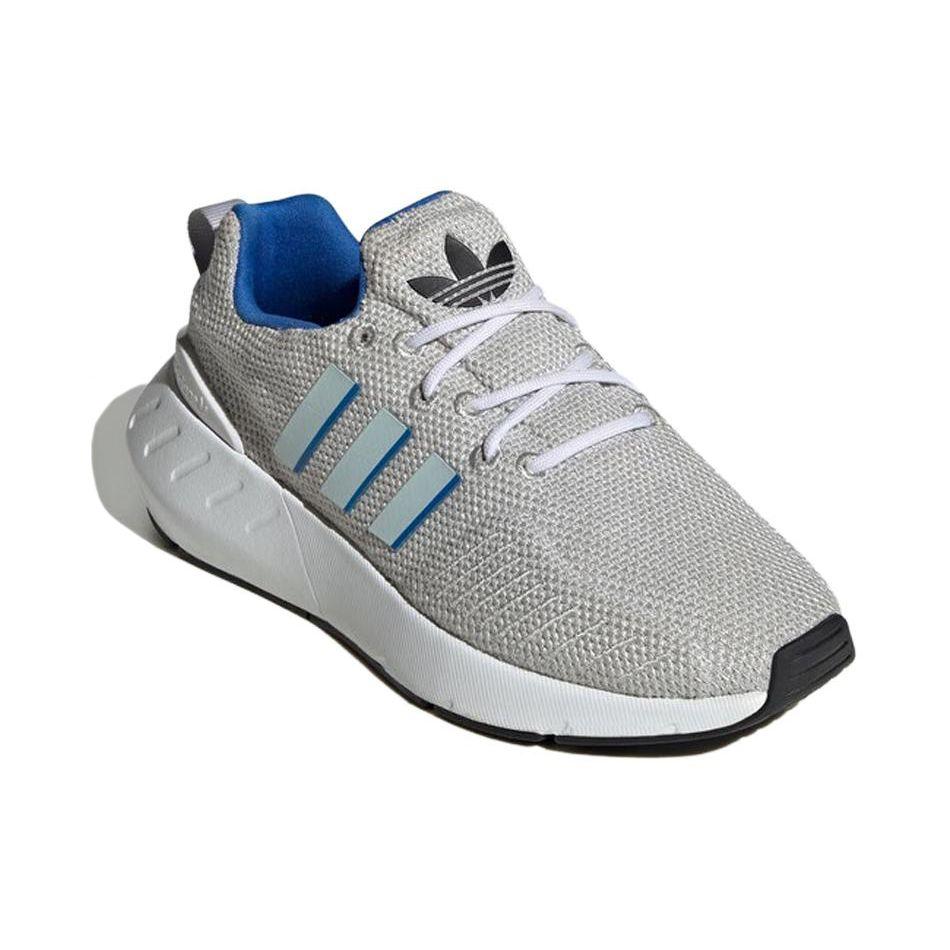Adidas Originals Swift Run Comfortable Simple Mesh Cushioning Low-Top Casual Running Shoes Women sneaker Gray Blue GX9203