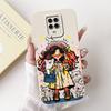 Casing For Redmi Note 9 9S 9Pro 4G Back Cover For Redmi Note 9 Pro Case Cute Cartoon Fashion Flowers Silicone Shockproof Bumper