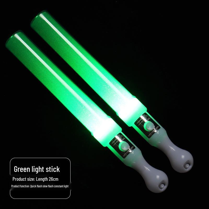 Luminous LED Fluorescent Concert Stick: Flashing Warning Light