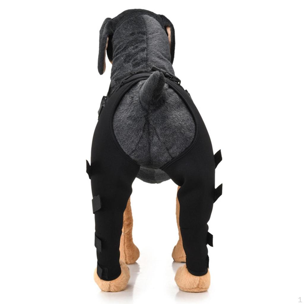 Pet Dogs Hind Legs Knee Brace Protective Protector for Doggy Supplies