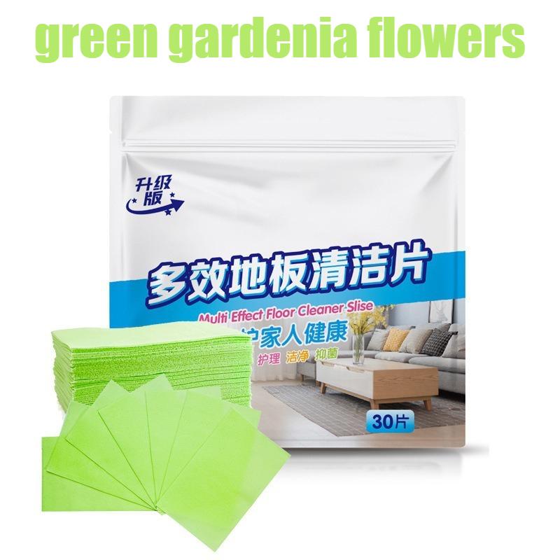 

30/120/210pcs Concentrated Floor Cleaner for Tile Wood Bathroom and Car Surfaces Powerful Floor Cleaning Sheets for Home Water Soluble green gardenia,30pcs