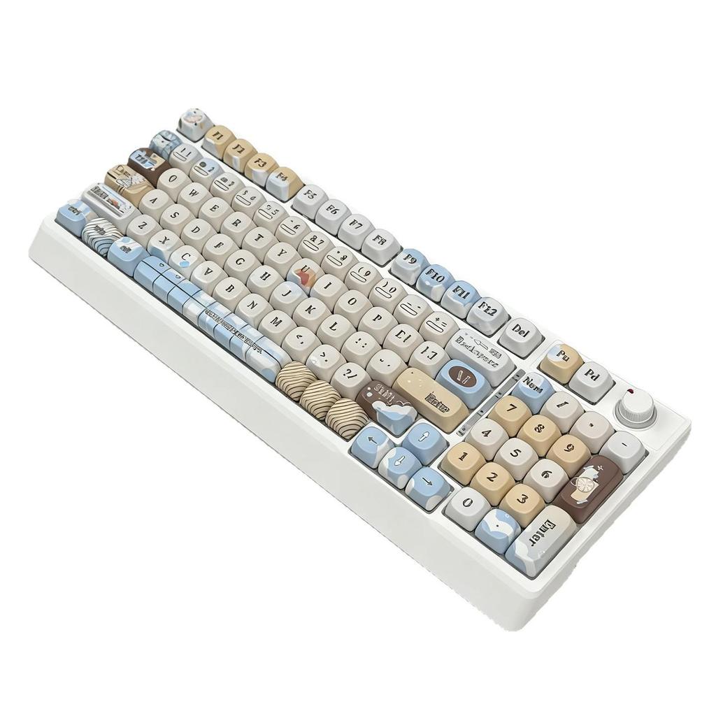 Mist Shadow H98 Bluetooth Mechanical Keyboard - Tri-Mode Wireless/Wired