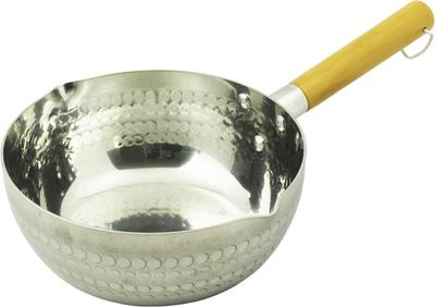 Casserole Yukihira Aluminium (Casserole martelée) 2,2 mm d'épaisseur, 18 cm, ZK-1822