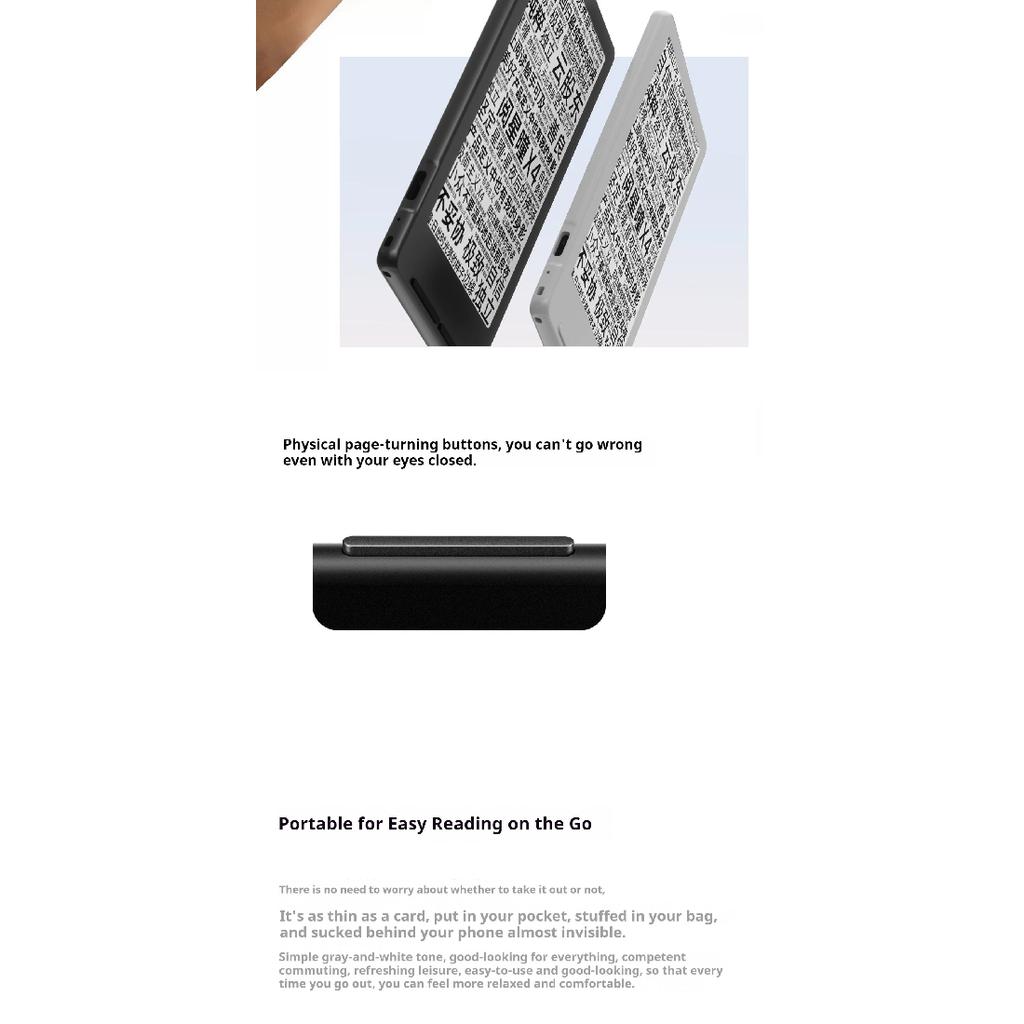 Per Xteink X4 Lettore E Ink Carta Elettronica Lettore Ebook Magnetico Ultra Sottile Portatile Mini Tascabile Per Lettura all'Aperto in Viaggio 88