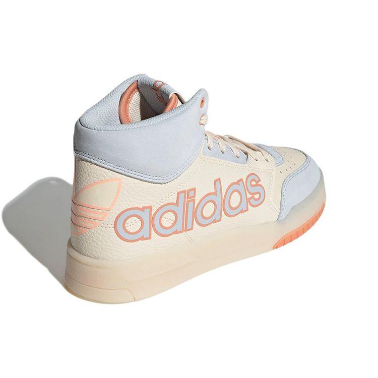 Adidas Originals Drop Step XL High Top Skate Shoes Women Sneakers White Blue GW9533