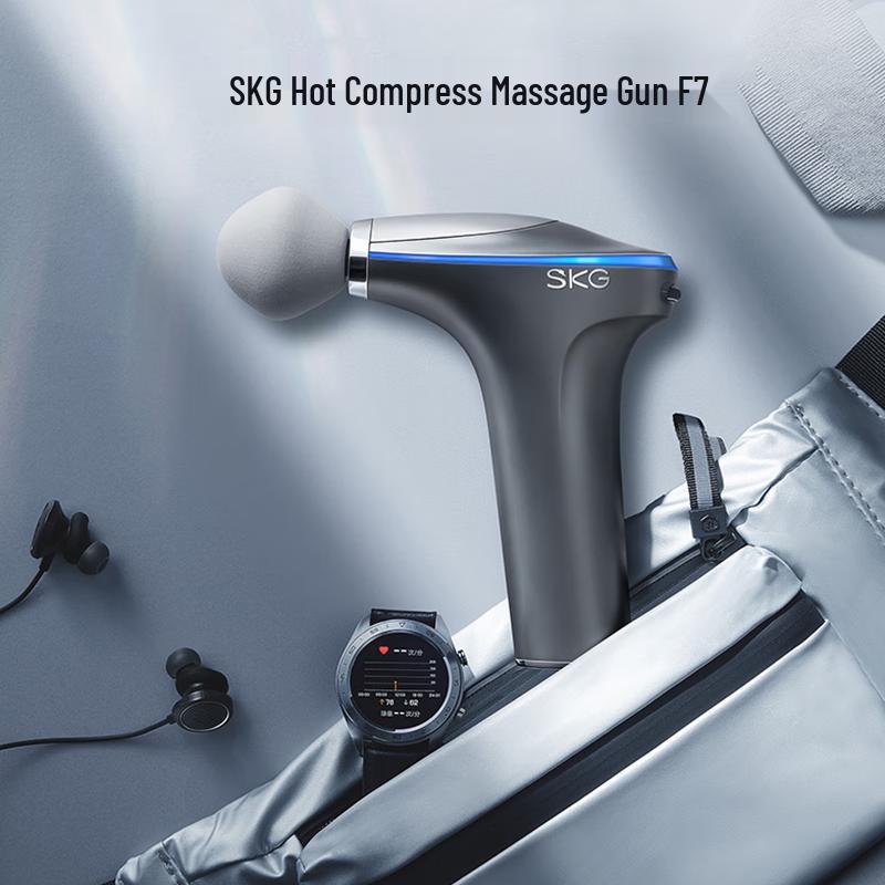 SKG F7 Percussion Massager with Heat