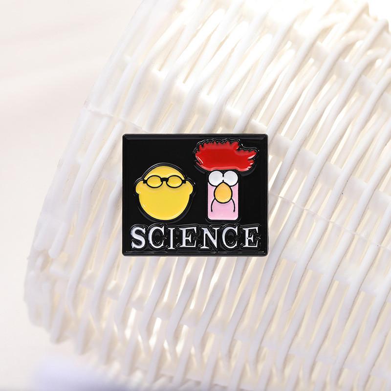 Cartoon Eyecatching Alloy Character Brooch Pin For Fashionable Clothing Bags And