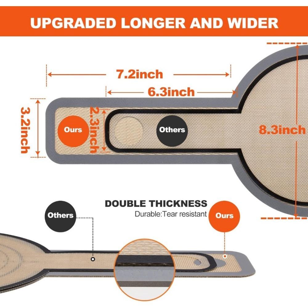 Silicone Bread Sling Dutch Oven Non-Stick Silicone Bread Baking Mat With Extra  Reusable Long Handles Bread Baking Sheet Liner