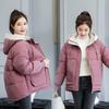 Winter Coat Women Fashion Winter Jacket Women Cotton Padded Parka Outwear Hooded Colors Solid Female Jacket Coat