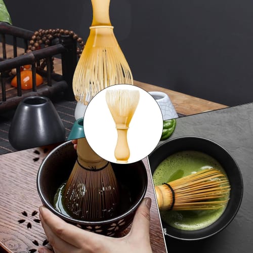 Matcha Whisk - Handmade Matcha Whisk | Natural Bamboo Chasen | Matcha Set | Green Tea Whisk | Chasen Matcha Powder Brush Tool for Tea Ceremony