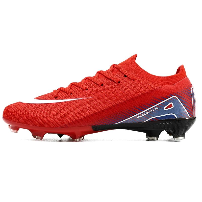 New Men Football Shoes Society Cleats Women Soccer Shoes TF/FG Professional Football Field Boots Indoor Sneaker Non Slip Match