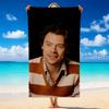 Harry Styles Schnelltrocknendes Mikrofaser-Strandtuch Weich Saugfähig Sandabweisendes Handtuch für Strand Pool Reisen Sommer
