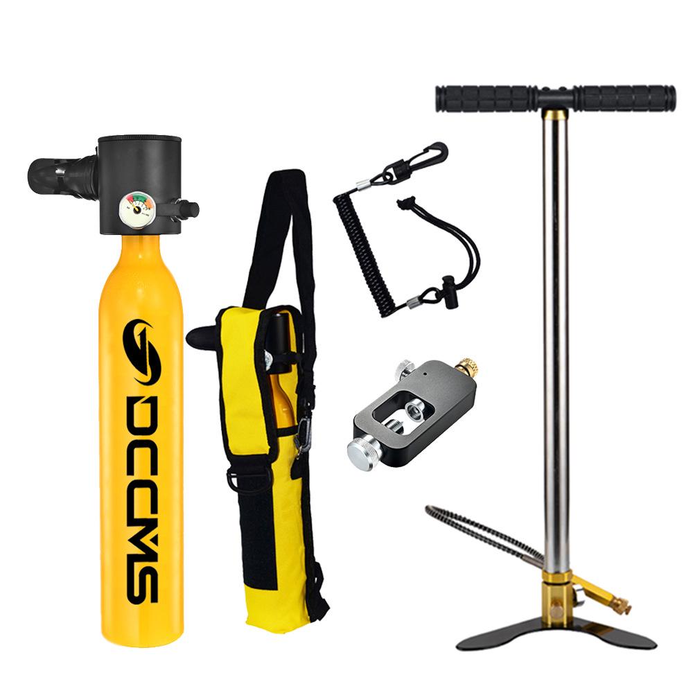 DCCMS 500ML Scuba Diving Cylinder with Regulator - Outdoor Diving Equipment