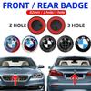 1pcs 82mm 2 3 Hole Car Front Hood Logo Emblem Bonnet Badge for E36 E64 E85 E60 F10 F30 F36 Z4 X5 X6 51147057794 51767288752