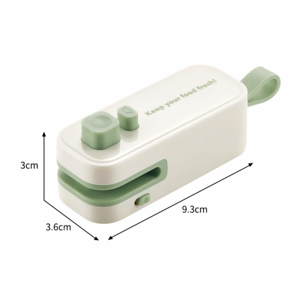 New Rechargeable Mini Sealing Machine Handheld Portable Magnetic Sealing Clip Snack Sealing Machine for Plastic Bag Snack Bag
