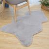 Faux Rabbit Fur Carpet Modern Home Decor Sofa Coffee Table Chair Cushion Soft Plush Luxury Imitation Fur Mat Bay Window Rug