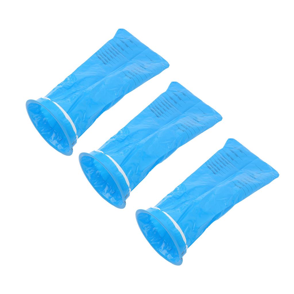 30Pcs Disposable Vomit Bag PE Emesis Bag Lage Capacity Leakage Proof for Travel Outdoor