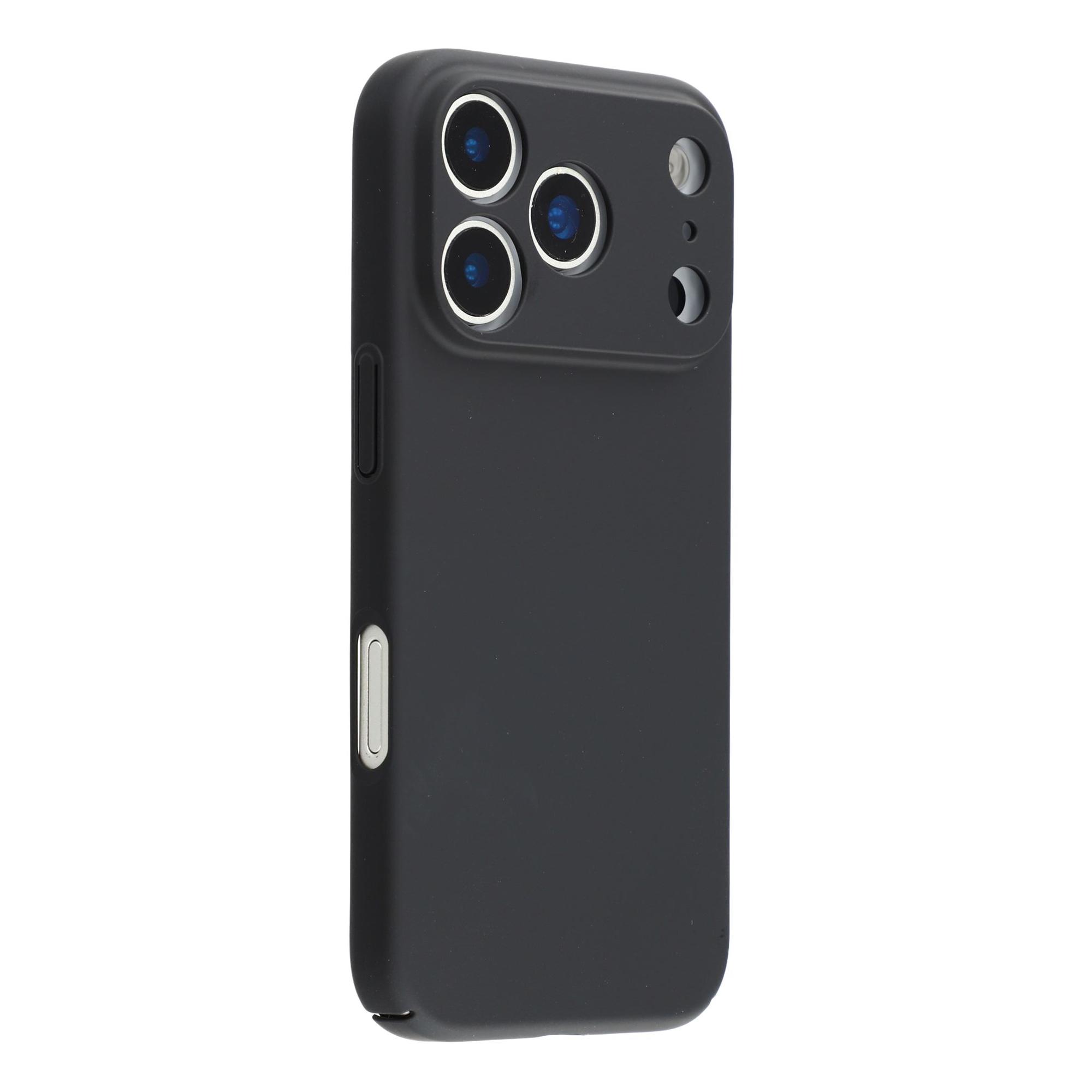 

For iPhone 17 Pro Case Skin-Touch Rubberized Hard PC Phone Cover