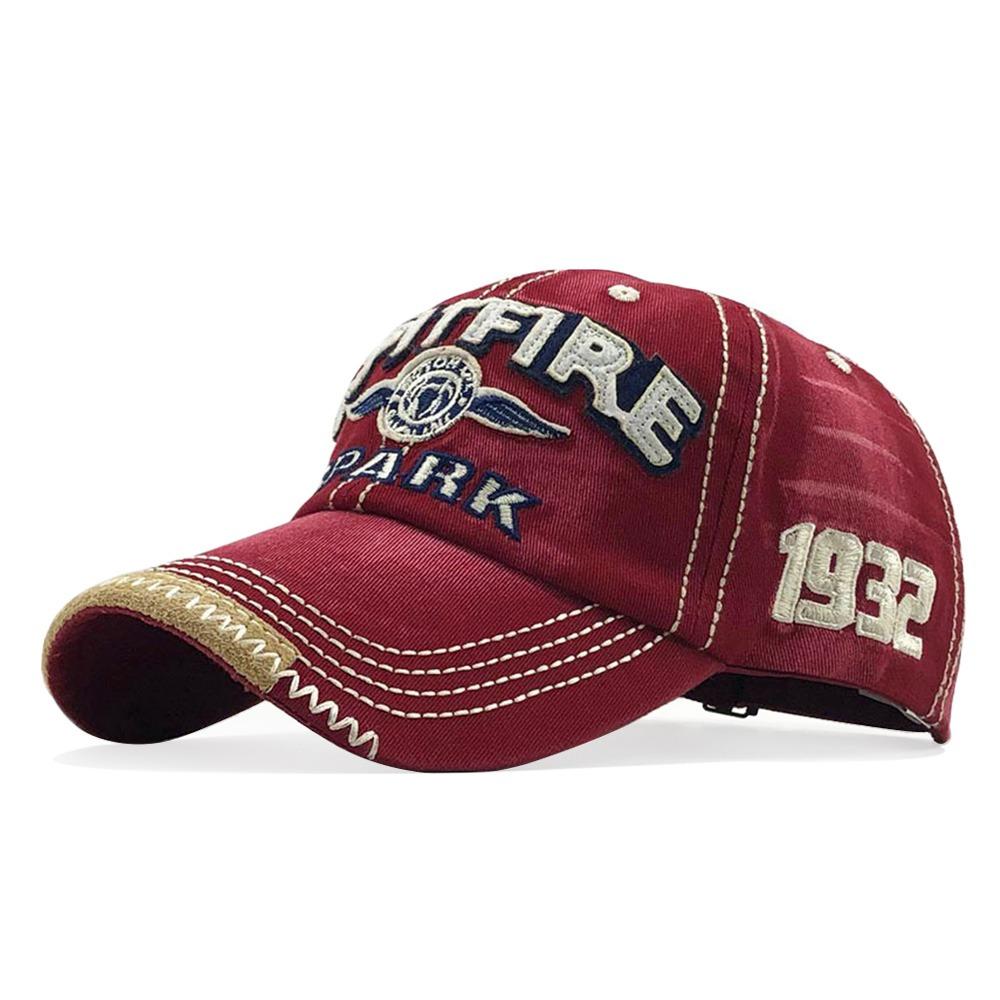WILD WEST Cow Boy Embroidery Baseball Caps Spring Summer Outdoor Sports Distressed Faded Casquette Cotton Sun Hats Man Women