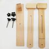Leather Stitching Holder Adjustable Clamp Wooden Leathercraft