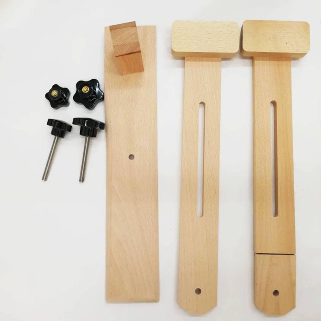 Leather Stitching Holder Adjustable Clamp Wooden Leathercraft