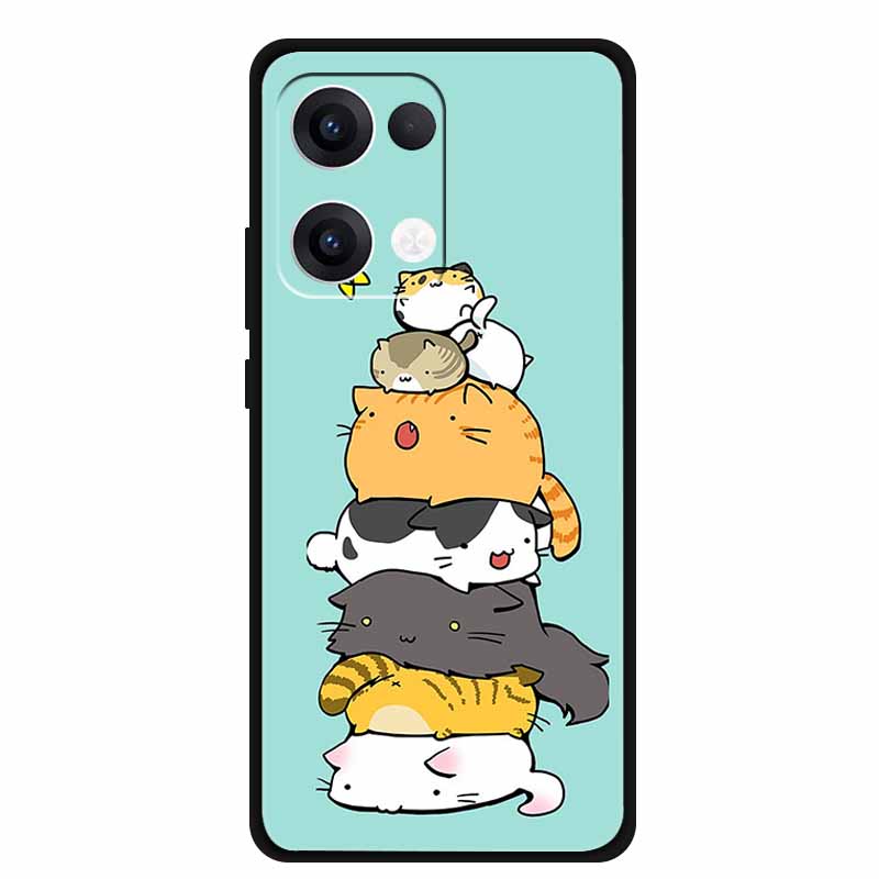 For Oppo Reno13 5G Case Reno13 Pro 5G Soft TPU Silicone Cover for Reno 13/ Reno13 Pro Soft Case Protective Phone Cases Reno13 5G