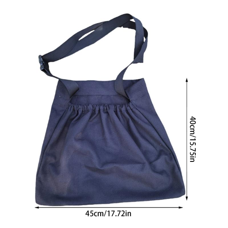 Large Capacity Fruit Picking Bag Folded Mushroom Hunting Net Bag Durability Bag Camping Tool Bag