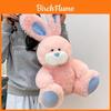 Juguete de Conejo de Peluche con Relleno de Algodón PP para Decoración de Dormitorio de Niñas Regalo