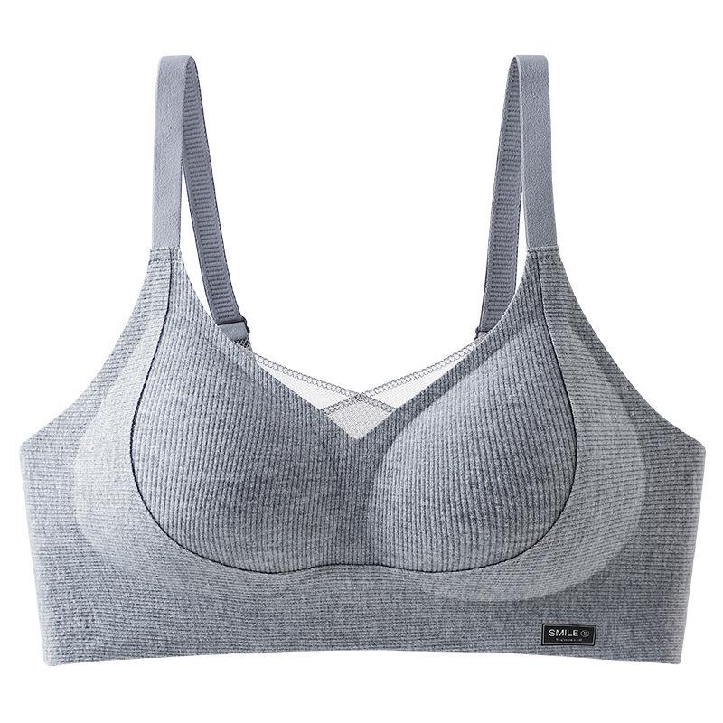 

Anti-Gravity Mesh Lift Seamless Bra - Light, Thin, and Breathable with Side Support for Autumn and Winter 2X-Large