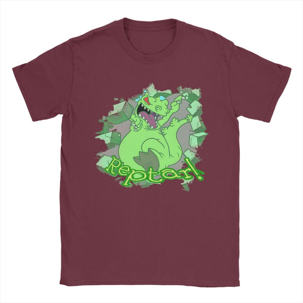 Oversized T Shirt Summer Anime Rrugrat Trending Tshirts Reptar Raa Cotton Tshirt For Unisex Awesome Plus Size 6xl Short Sleeve