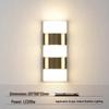 Nordic Outdoor Waterproof LED Wall Lamp for Courtyard or Indoor Use