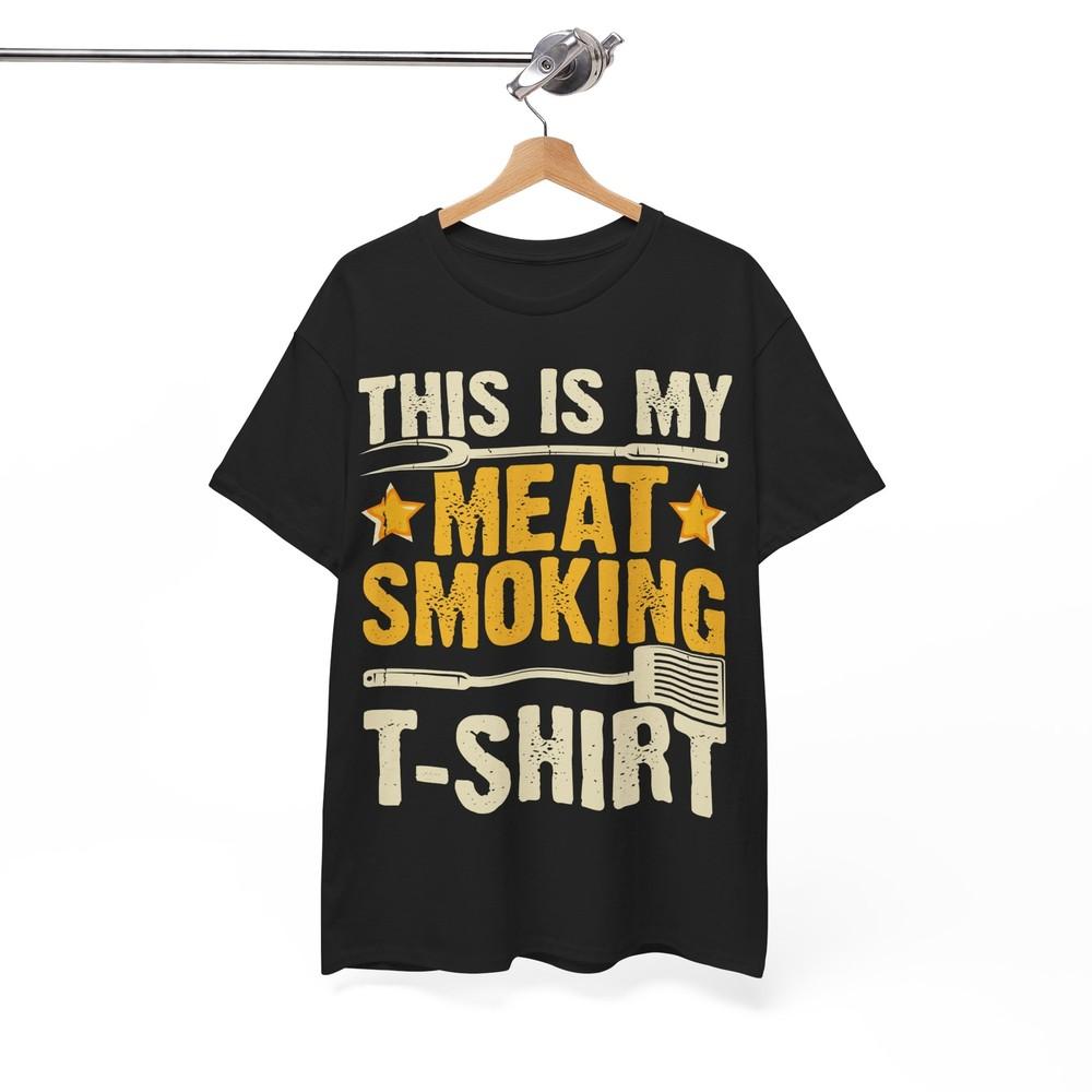 This is My Meat Smoking  BBQ Dad T-Shirt Unisex T-Shirt M