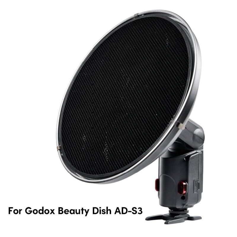 Precise Control Grid H Diffuser Beauty Dish ADS3 for Photography Creates Unique Lighting Effects and Reduce Glares