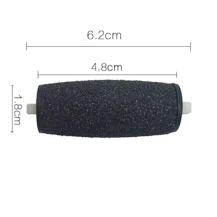 10/5pcs Replacement Roller Heads for Velvet Pedicure Foot File Refills Velvet Smooth Comfortable Cleanning Scrubbers