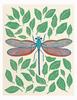 Interesting Retro Natural Cartoon Insect Art Poster Canvas Printing Living Room Bedroom Children's Room Home Decoration Gift
