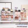 Make-up-Aufsteller: Lippenstifte, Puder, Lidschatten und Nagellack organisieren