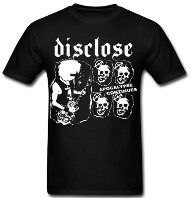 T-shirt DISCLOSE groupe Hardcore Punk Rock Apocalypse continue noir TU230 T-Shirt Unisexe