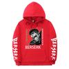 Berserk Anime Hooded Fleece Sweatshirt Men Women Loose Fit Streetwear Pullover Casual Sportswear