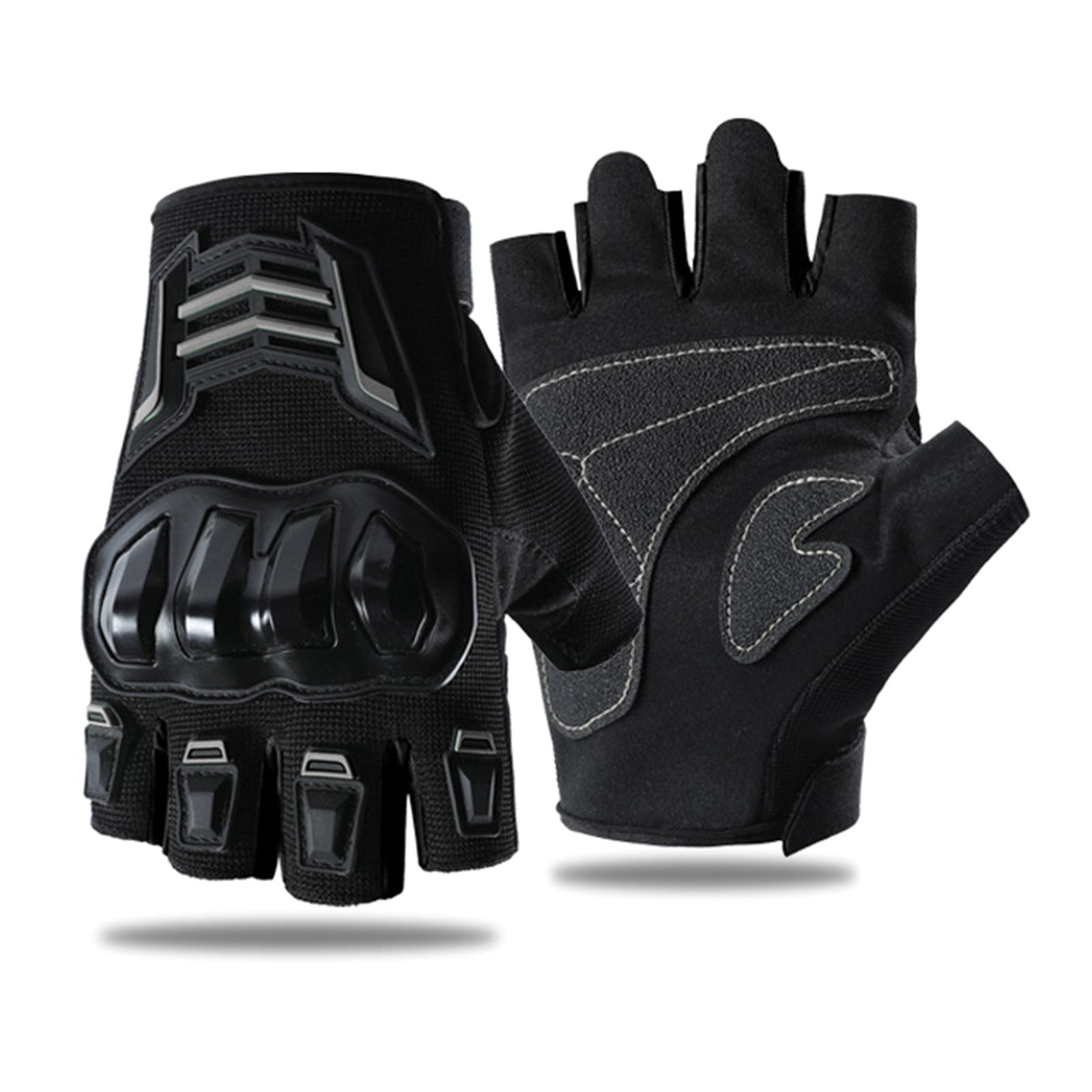 

2pcs Protective Mittens Comfortable Unisex Mittens Glove Moisture Wicking Glove for Gym and Cycling Comfort XL чорний