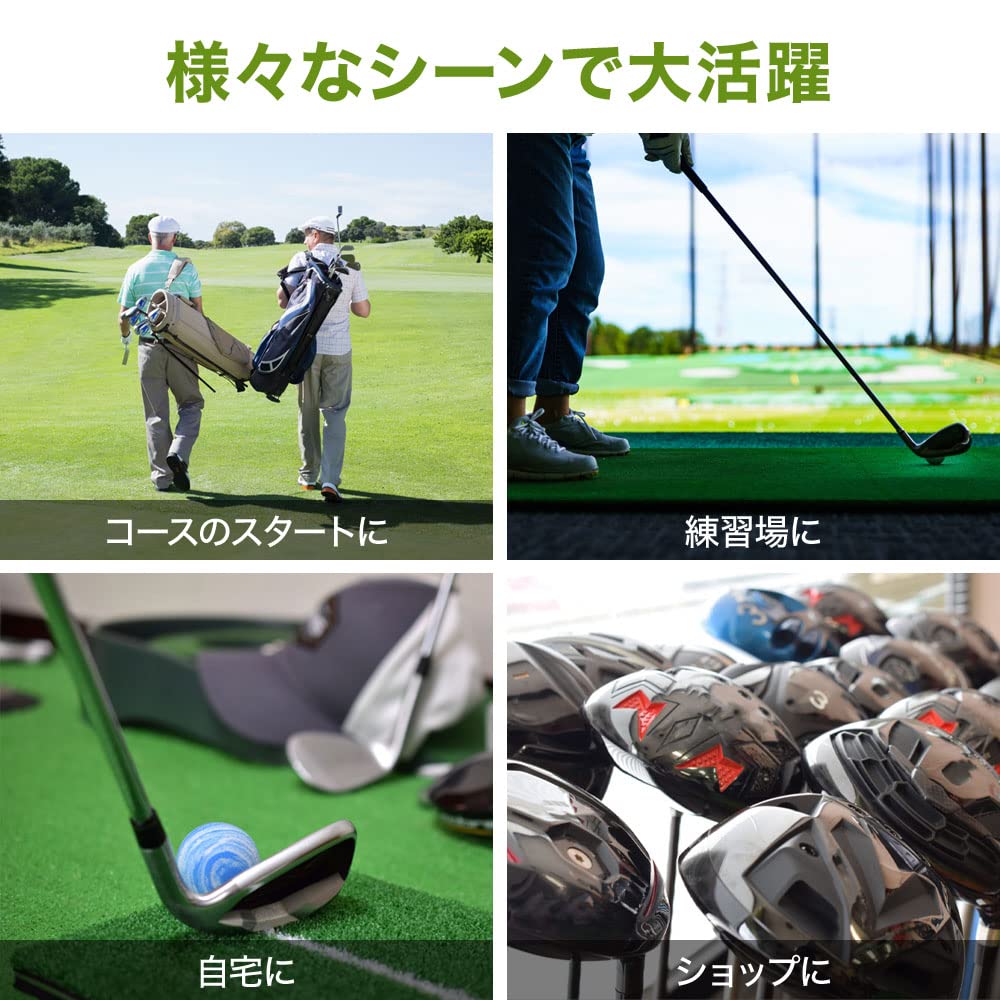 Bonarca Golf Club Stand Indoor 27 Clubs Storage Large Capacity Storage Golf Club Stand Golf Club Rack Stand Holder Width 50cm Depth 30cm Height 80cm