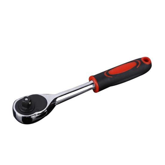 24 Teeth Chrome Steel Quick Release High Torque Ratchet Wrench Reparing Tool